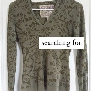 Looking for this! American rag green floral